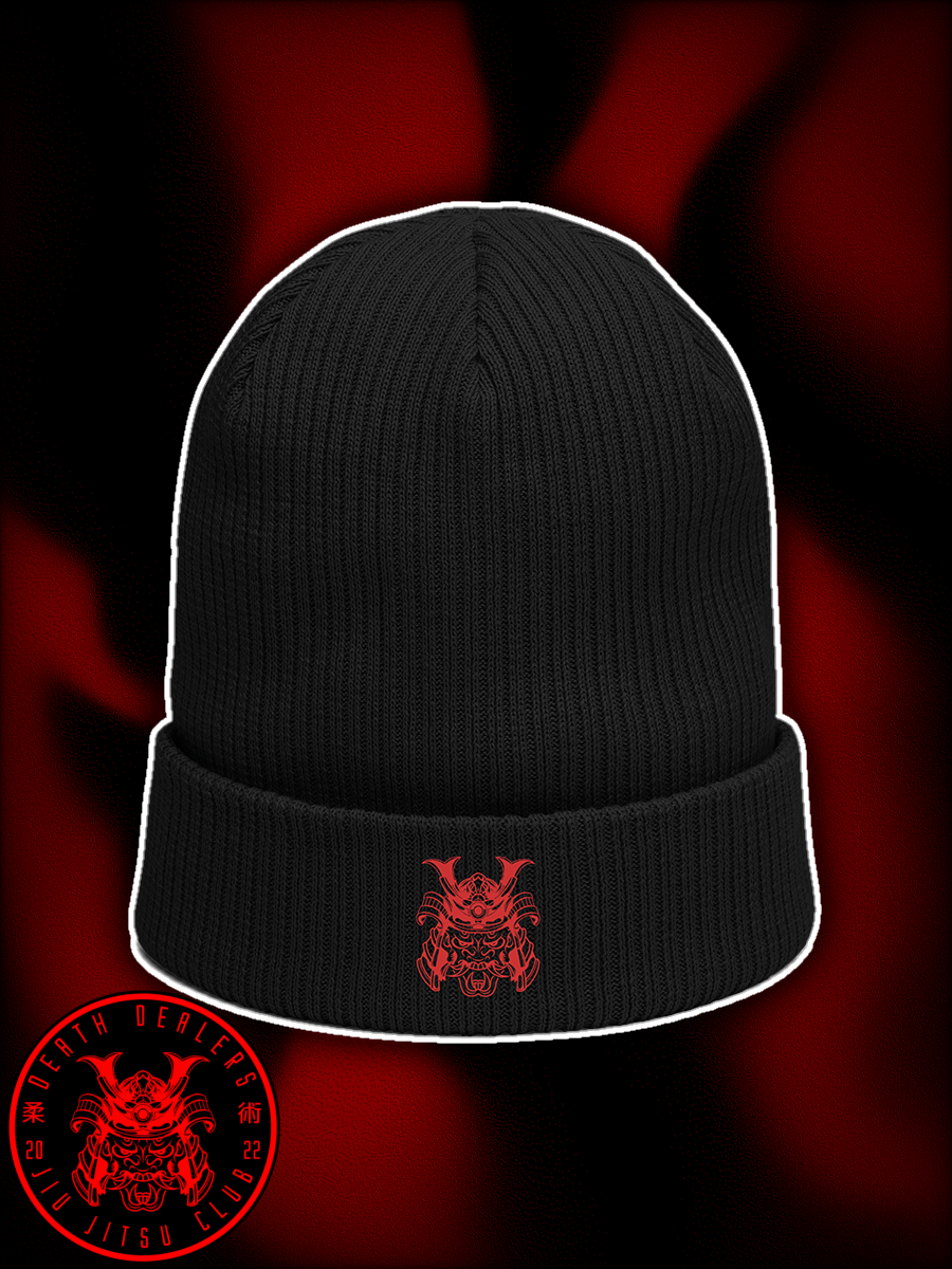 Death Dealers - Head logo Beechfield Ribbed Beanie product image (1)