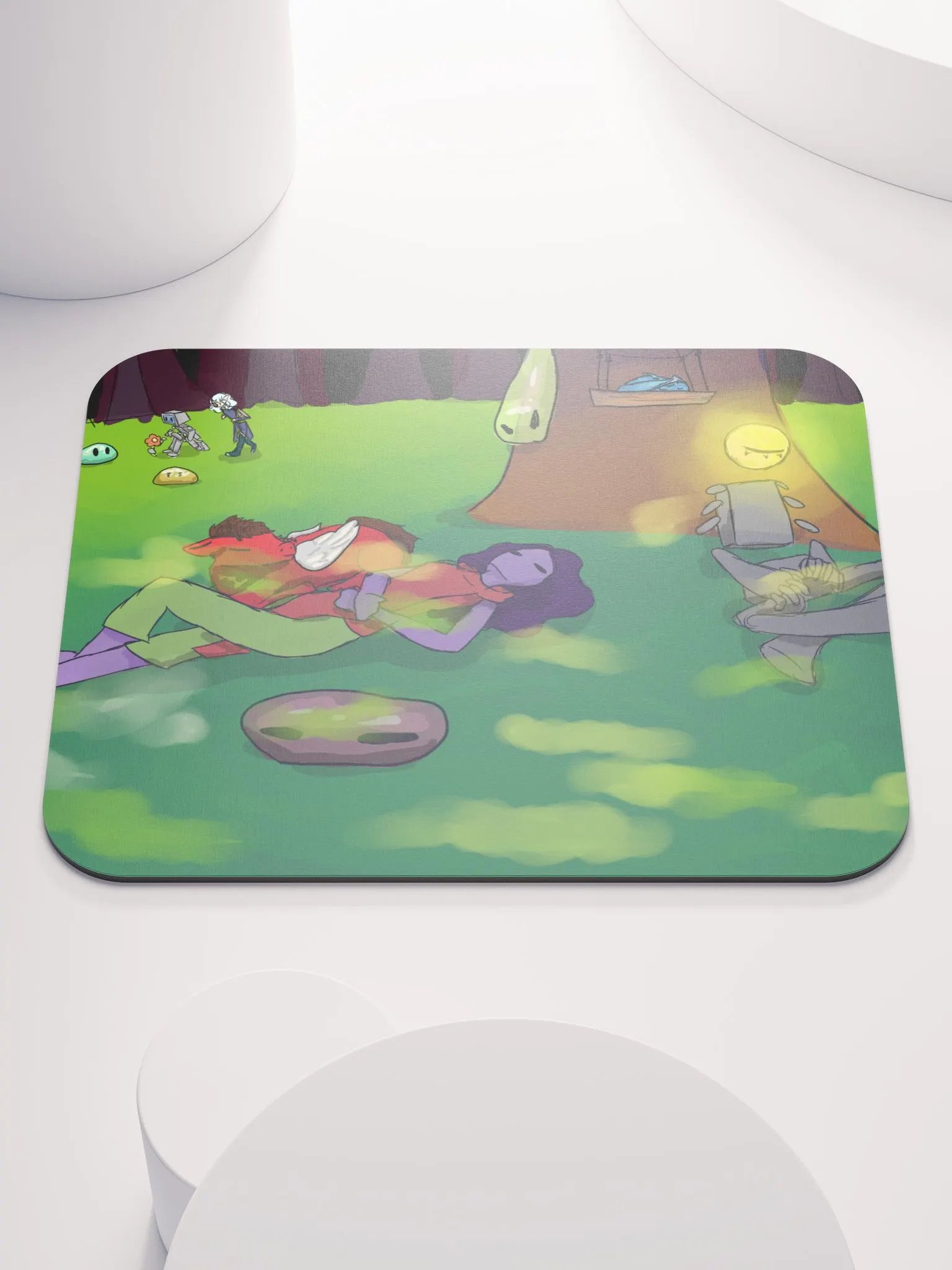 Slime Grotto Mousepad product image (1)