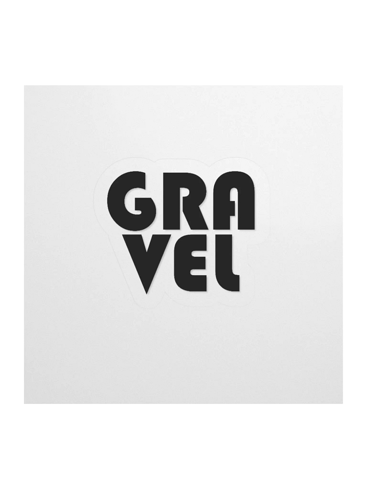 Gravel Gra vel sticker product image (3)