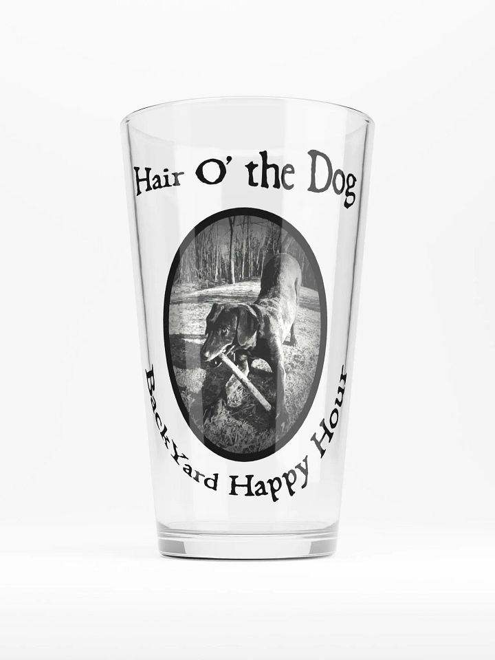 Backyard Happy Hour Pint Glass - Hair O' The Dog Series #1 product image (1)