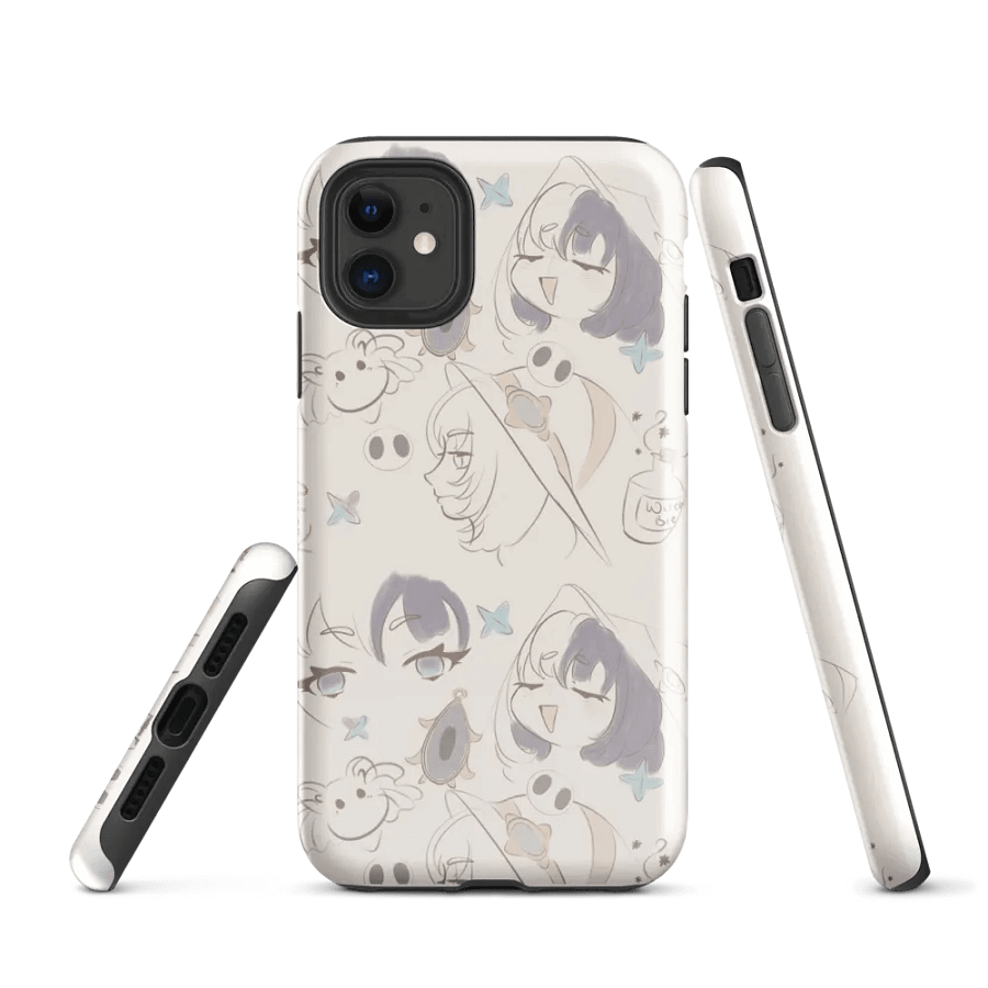 Aurora Sketch Iphone Case product image (1)