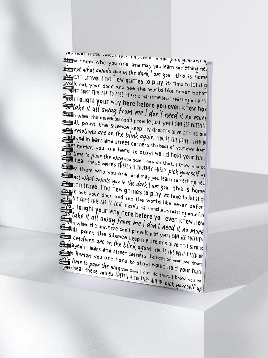 Hammeta's Lyric Notebook product image (4)