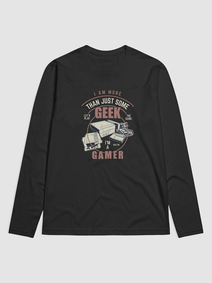 Retro Gamer Long Sleeve Tee product image (1)