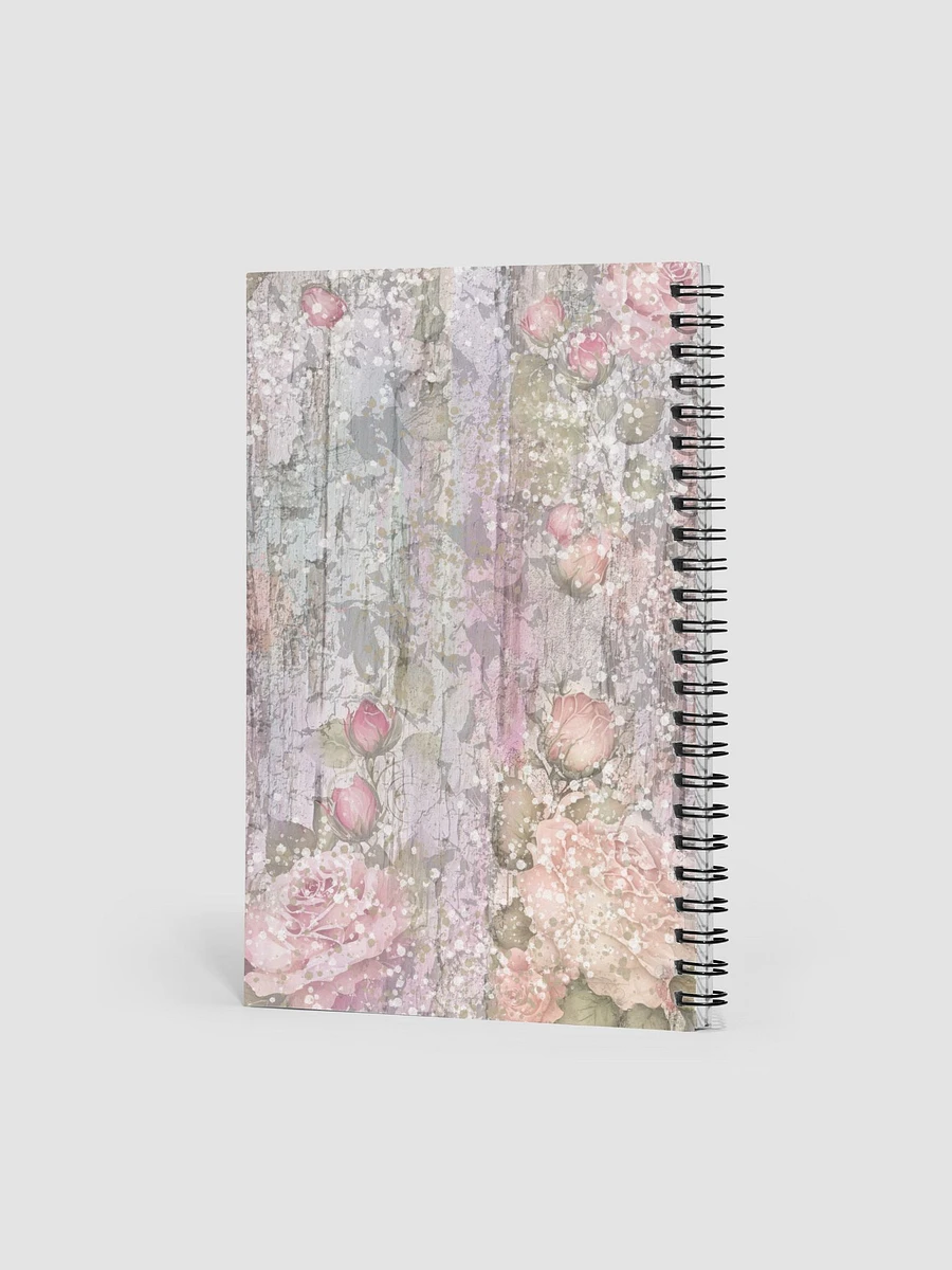 Grungy Vintage Floral Themed Notebook product image (2)