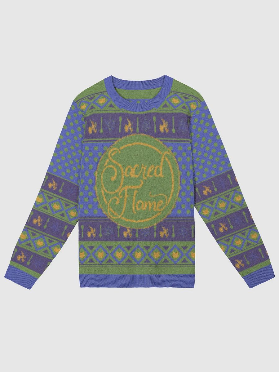 Sacred Flame Sweater Green product image (5)