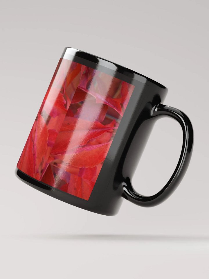 Black Glossy Mug: Vildvin Red Dreams product image (4)
