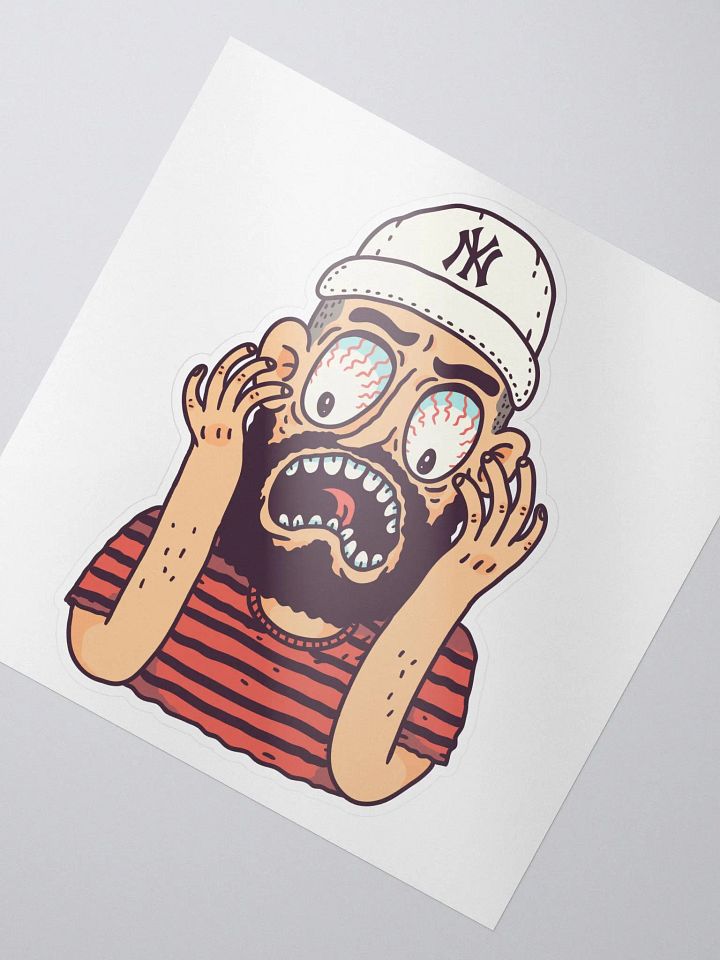 Horrified Loud Sticker product image (1)