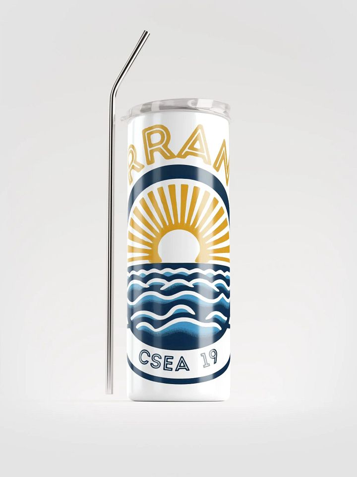 TUSD/CSEA Sun & Waves Stainless Steel Tumbler product image (1)