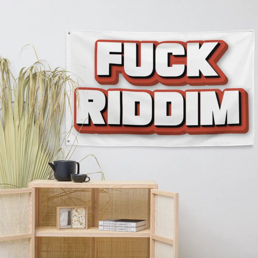 F*CK RIDDIM Flag product image (7)