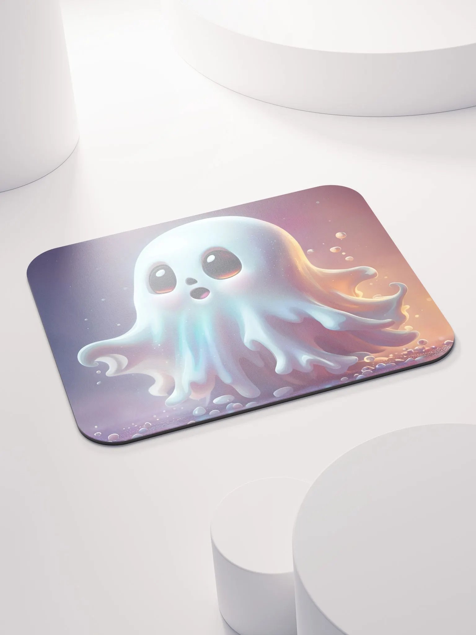Cute Ghost Mouse Pad product image (4)