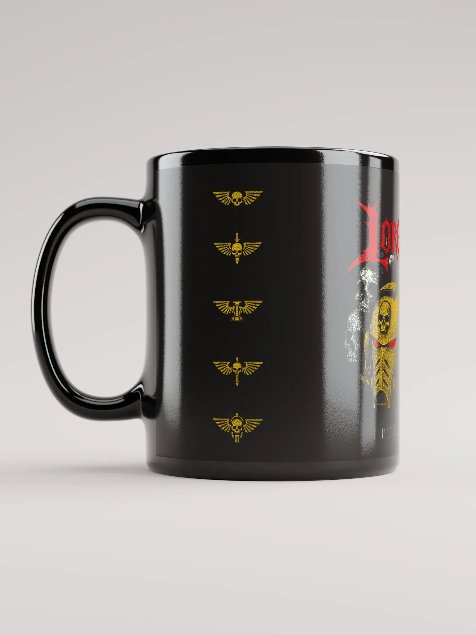 PURGE THE DAEMONS BLACK CERAMIC MUG product image (3)