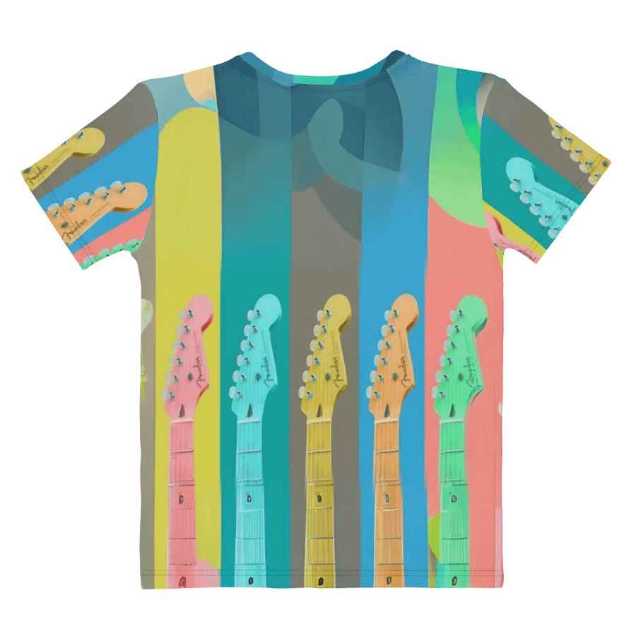 Guitar Music All Over Print T-shirt product image (9)