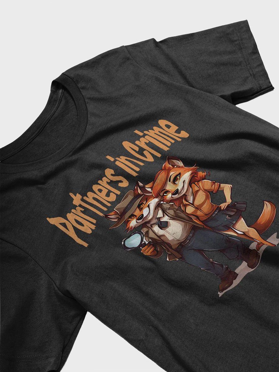 Partners in Crime T-Shirt - Stylish & Funny Couple's Bella Canvas 3001 Super Soft Tee product image (4)