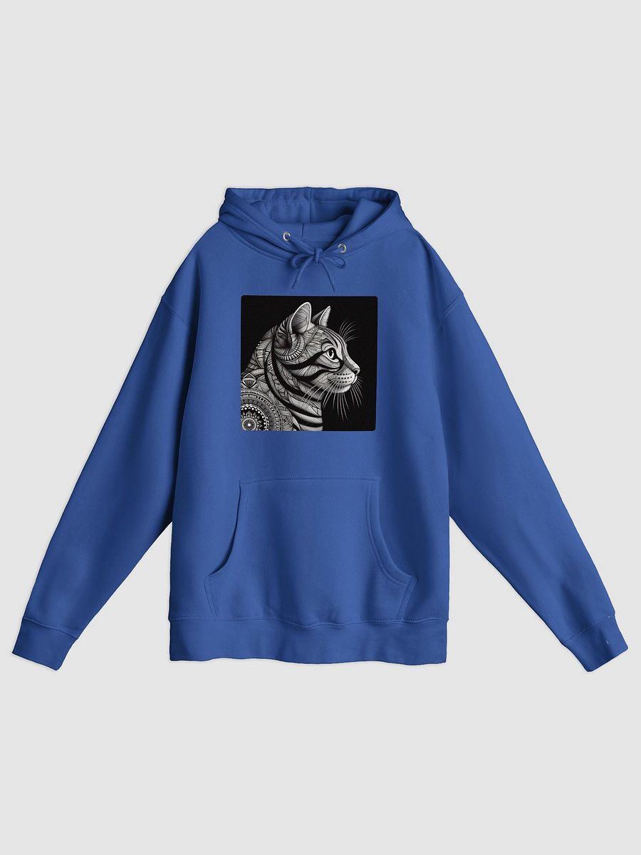 Geometric Feline Illusion Hoodie product image (2)