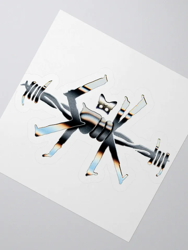 HARD&CORE Spook Barbed Wire Stickers product image (5)