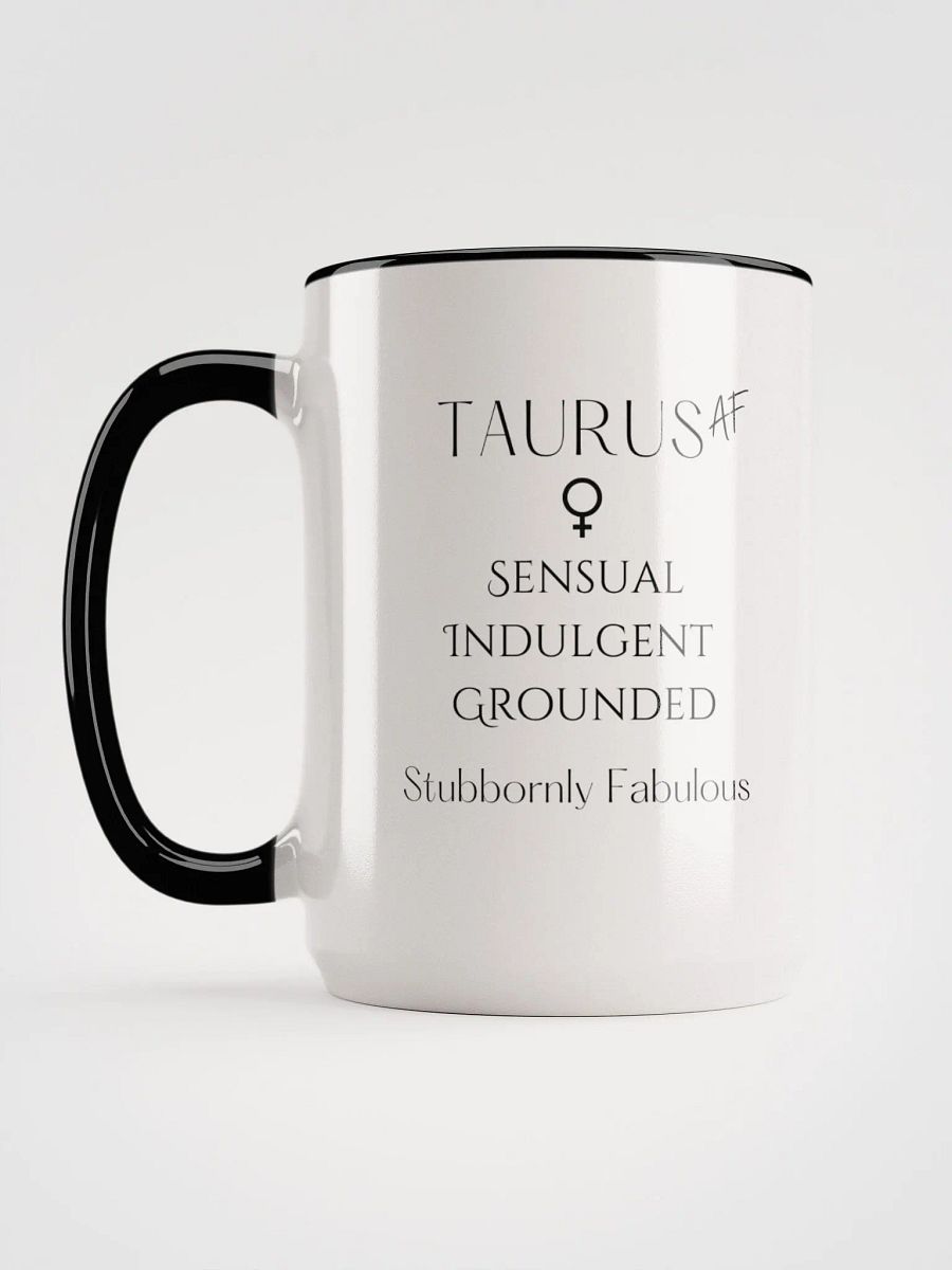 Taurus Af Mug: Black product image (2)