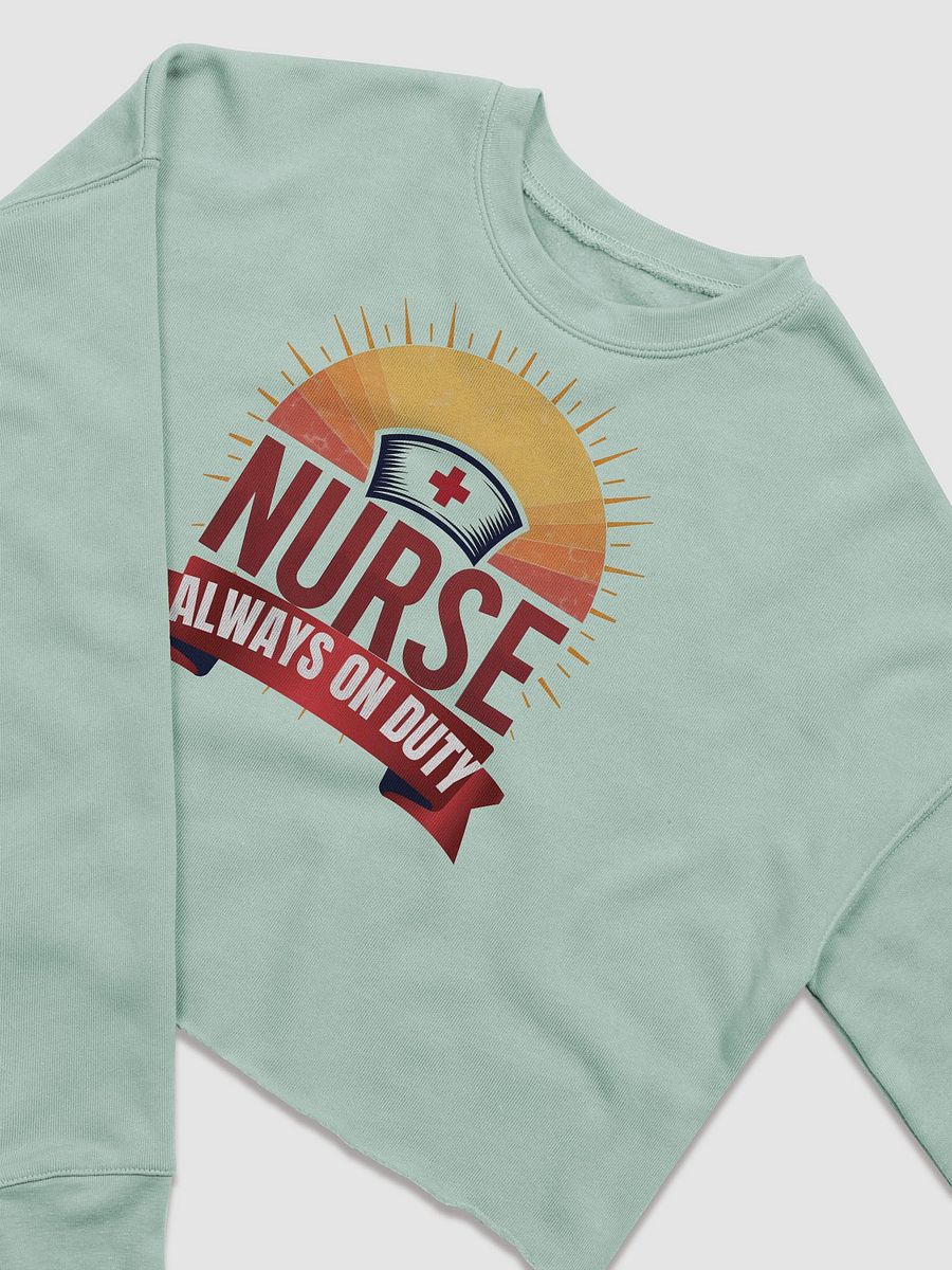 Nurse's Duty Fleece Crop Sweatshirt product image (7)