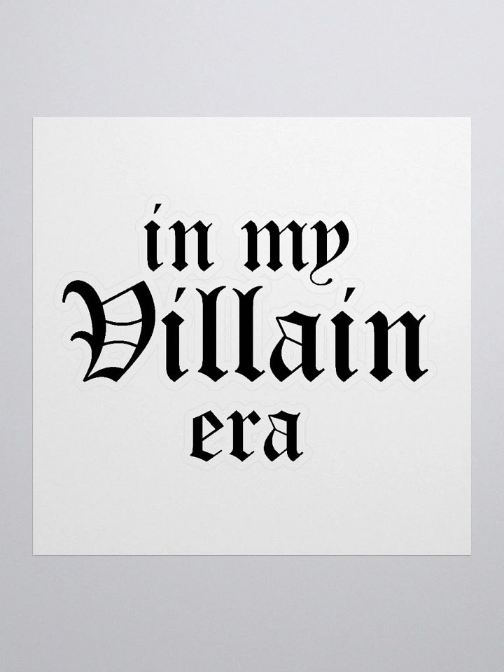 Villain sticker product image (1)