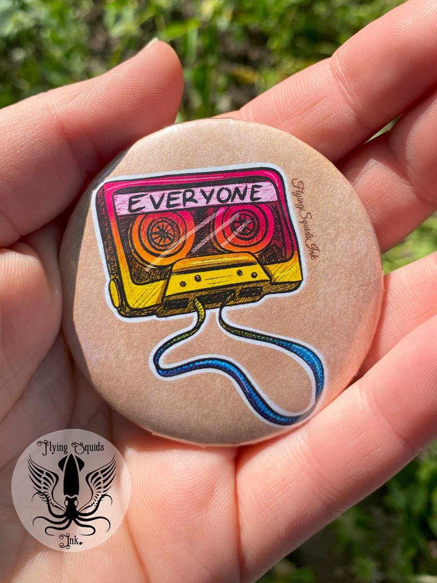 Button- Mixtape Pansexual product image (1)
