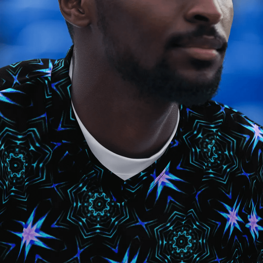 Abstract Repeating Design Unisex All Over Print V Neck Sports Jersey product image (9)