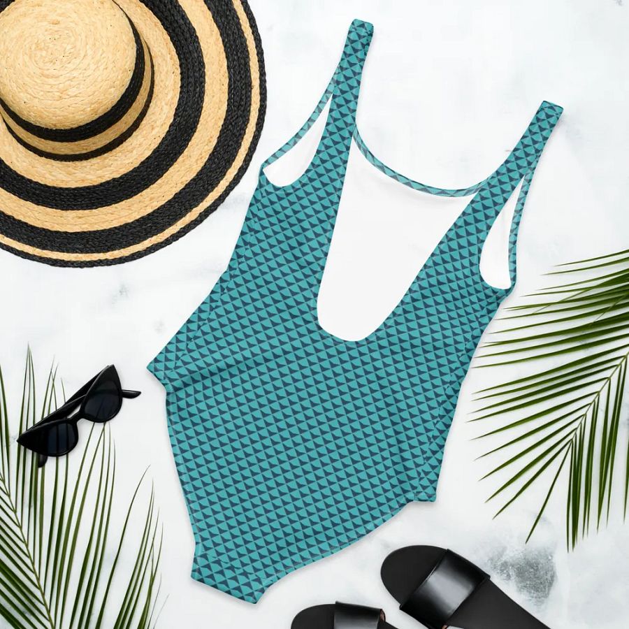 Geometric Waves Swimsuit product image (10)