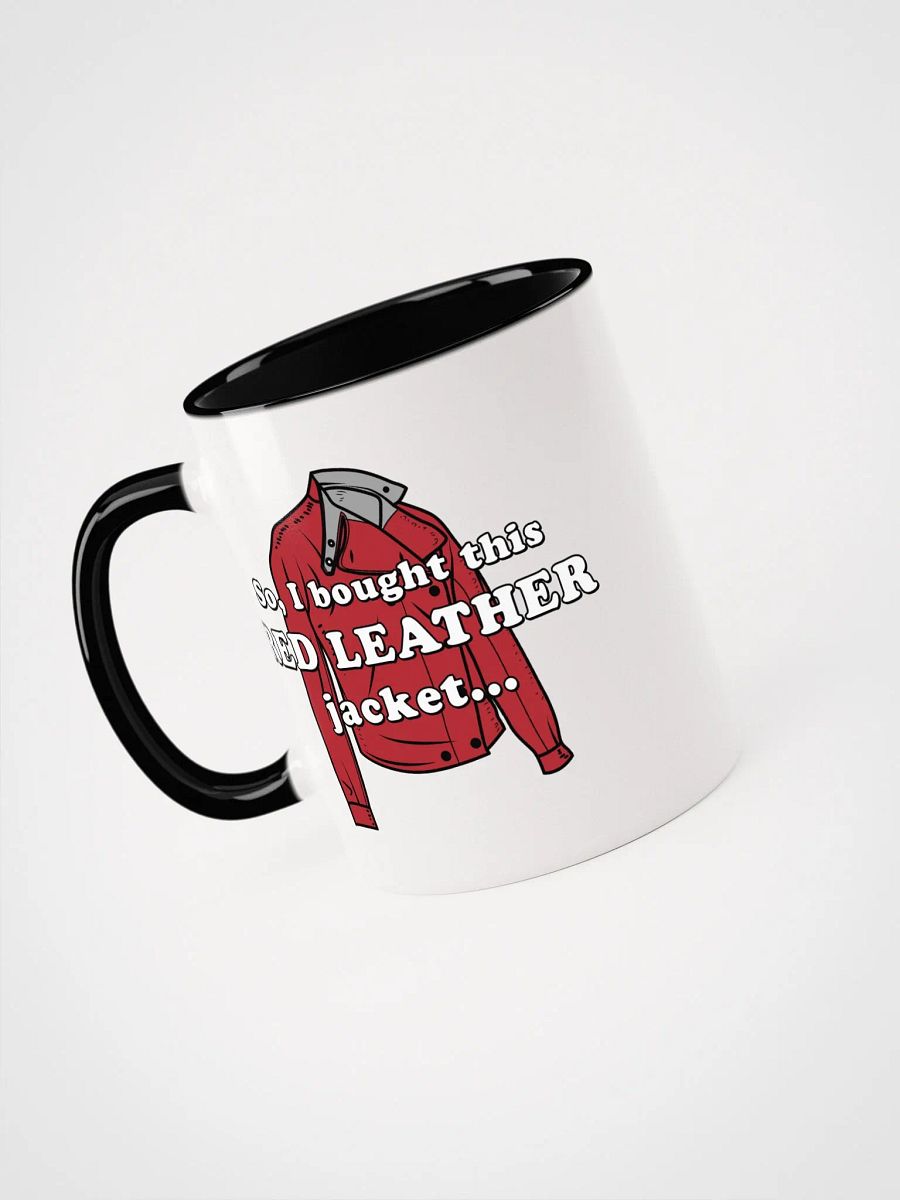 Red Leather Jacket - Mug with Color Inside product image (30)
