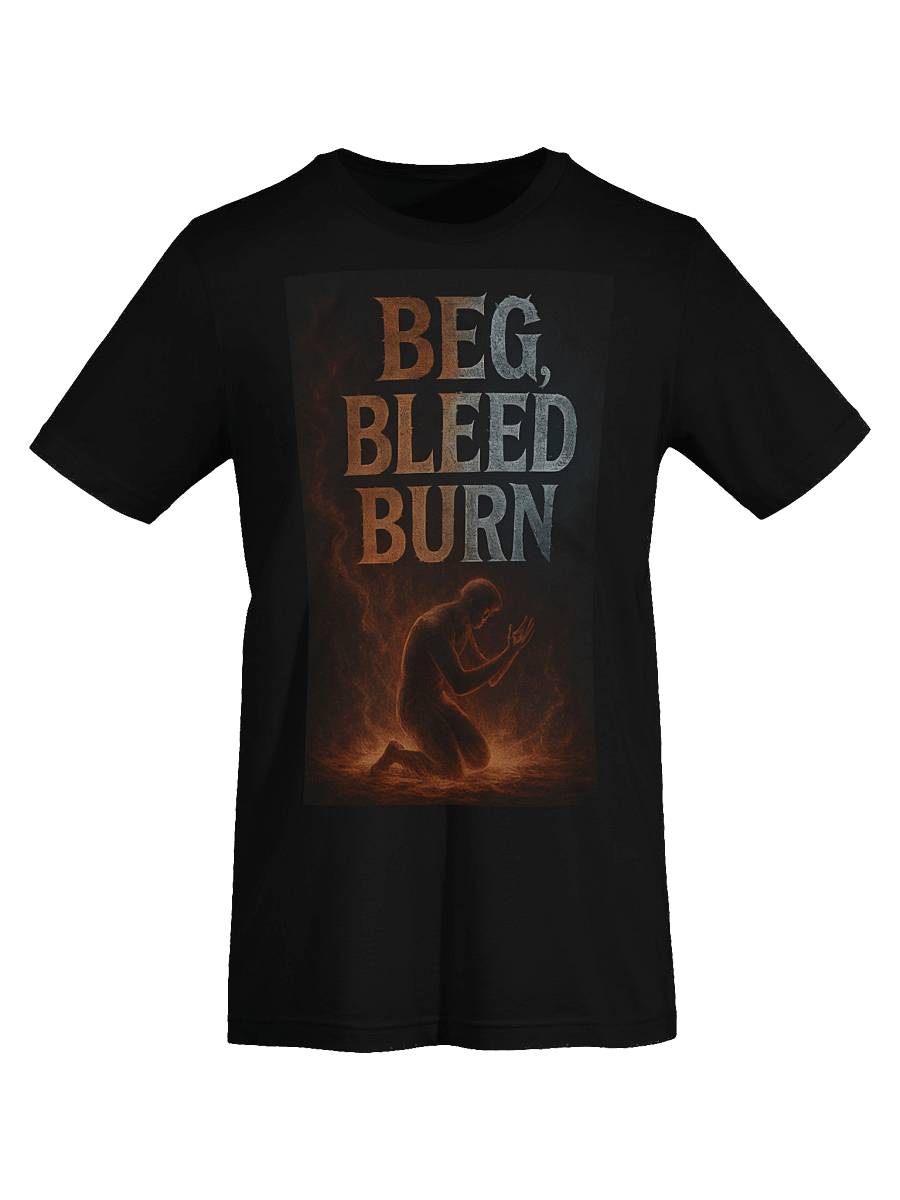 ALTARÆ “Beg, Bleed, Burn” Tee – Infernal Black product image (7)