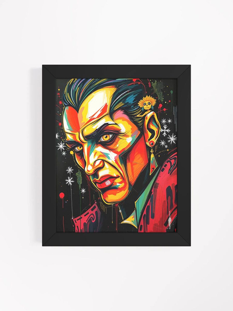 dracula! Vibrant Ayous Wood Framed Matte Poster product image (22)