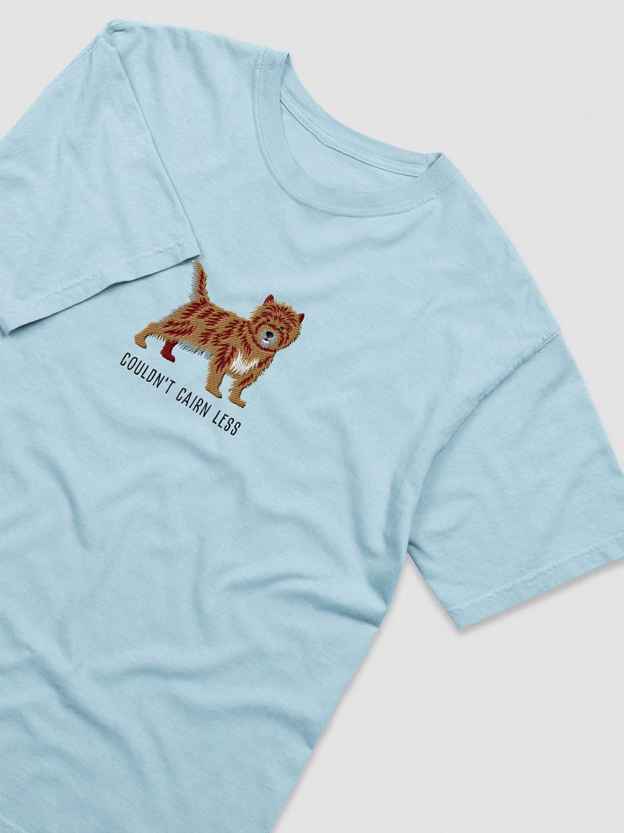 Couldn't Cairn Less T-Shirt(Embroidered) of a Cairn Terrier(Brindle) product image (43)