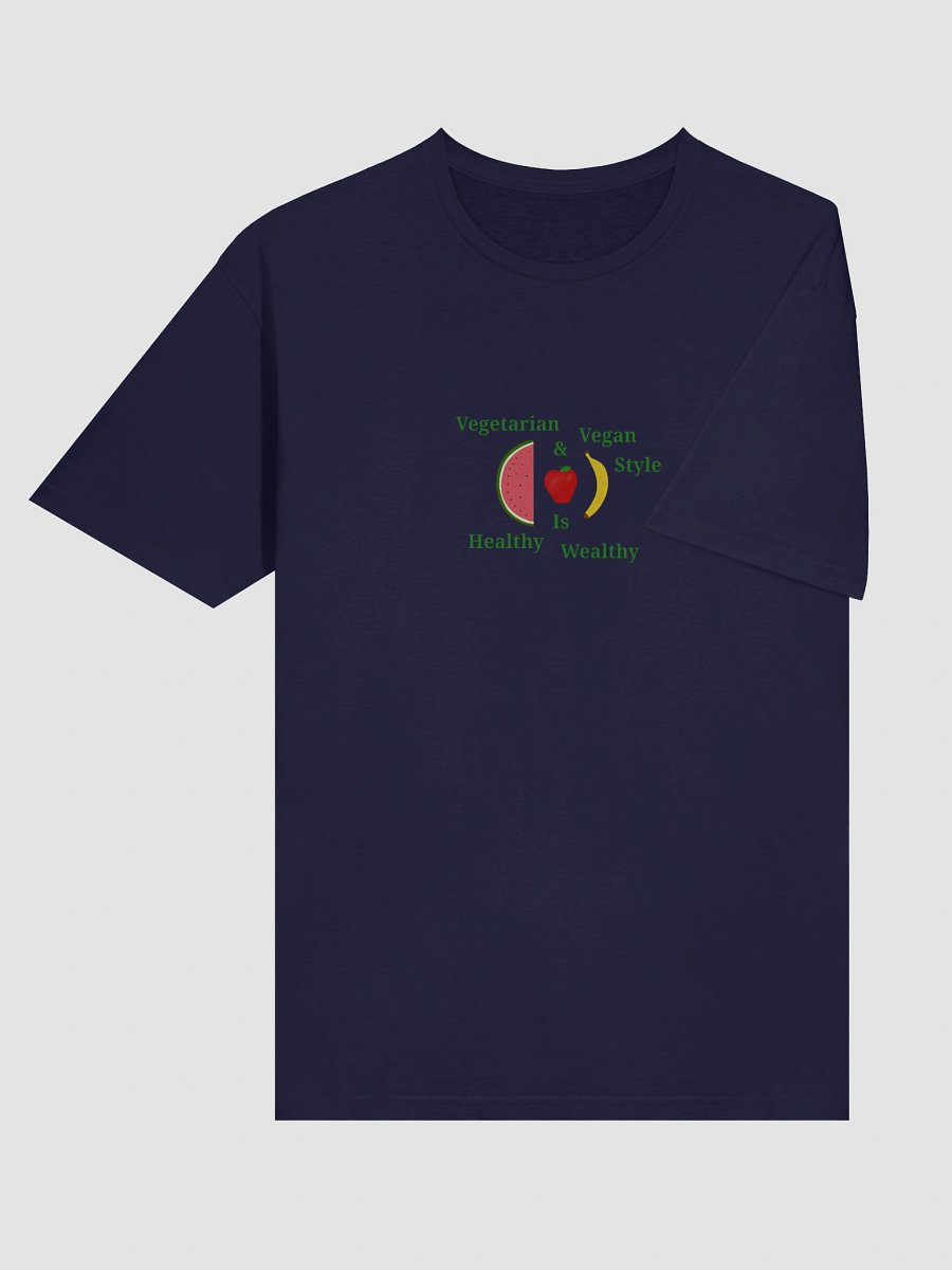 Healthy = Wealthy Vegan T-Shirt product image (6)