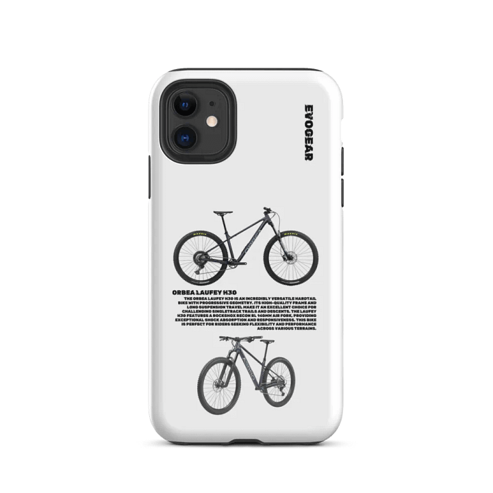 White Orbea Laufey H30 iPhone Case product image (2)