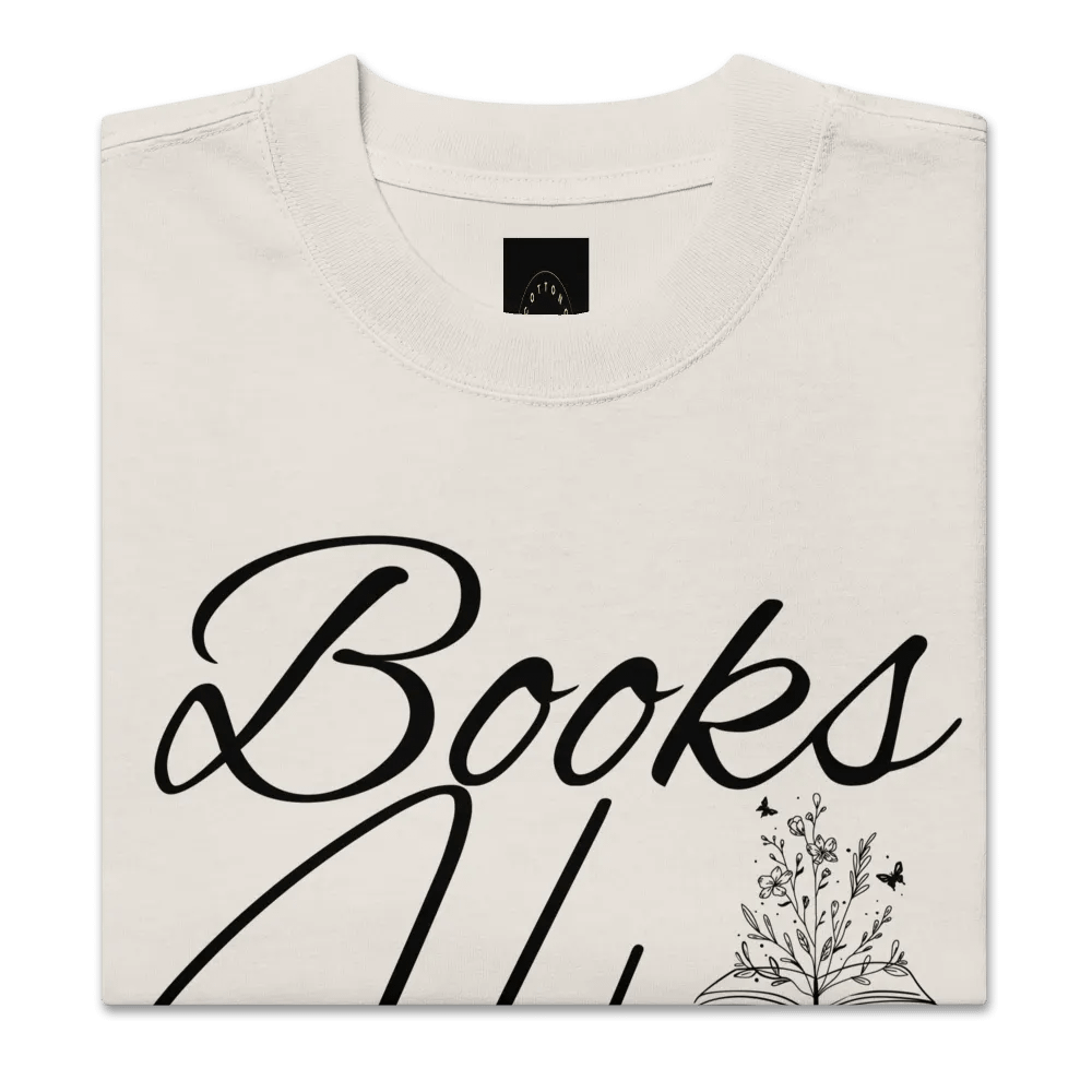 Books Helping Introverts Avoid Conversation Boxy Tee product image (30)