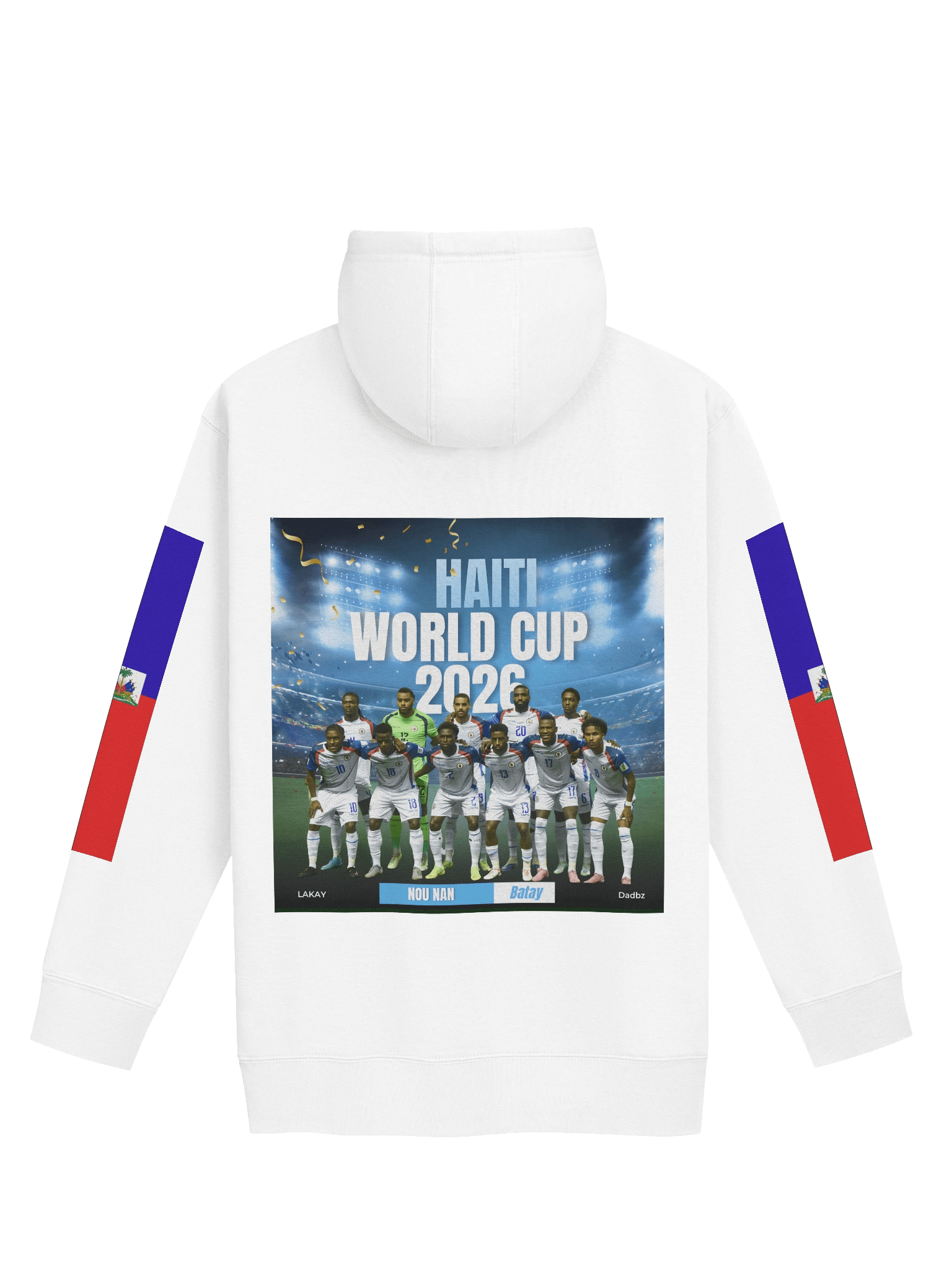 Haiti National Team World Cup Hoodie – High-Quality Unisex Haitian Flag Hoodie with Cultural product image (7)