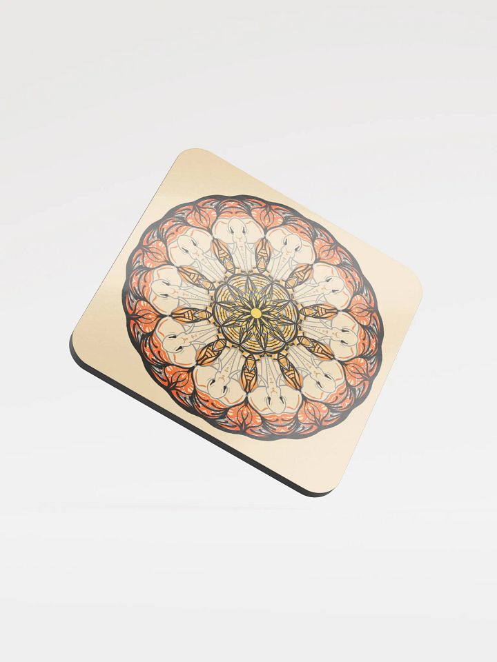 Mandala Magic Cork Coaster product image (1)