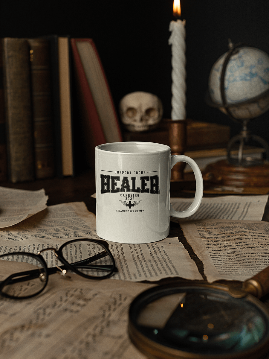 "HEALER" Winged Support Strategist Coffee Mug product image (1)