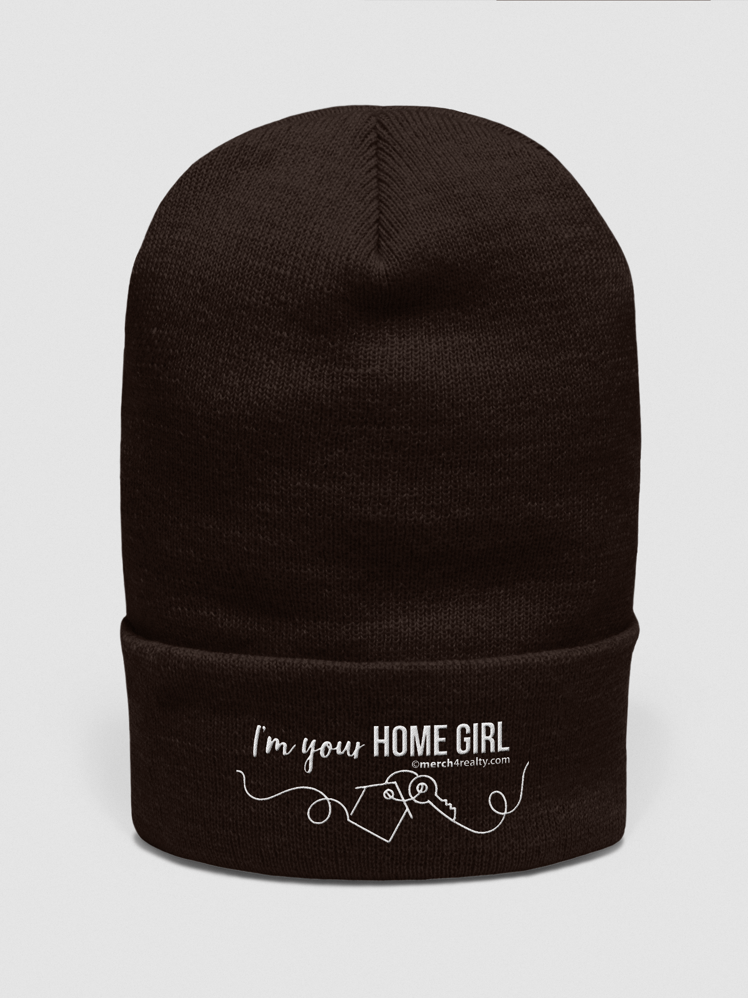 I'm your home girl Cuffed Beanie product image (7)