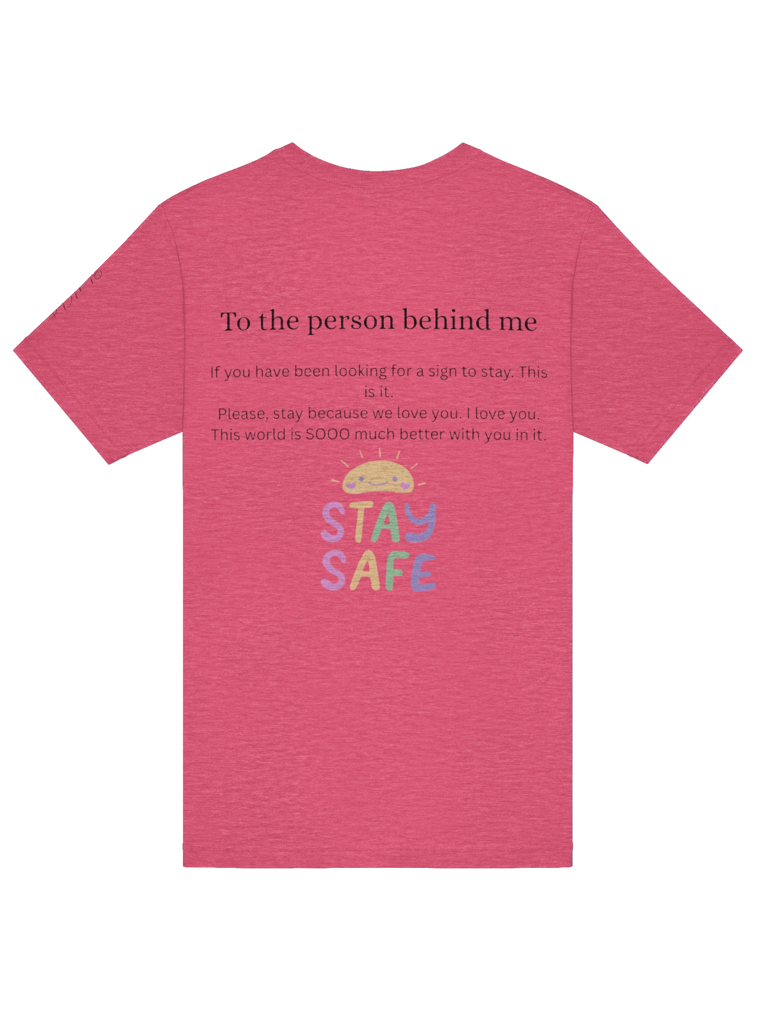 "Dear Person Behind me" Shirt product image (16)