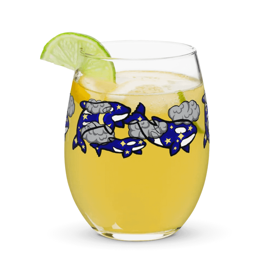 midnight orca stemless wine glass product image (9)