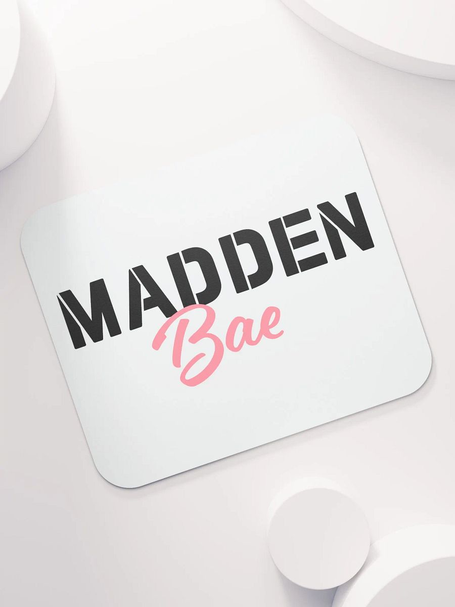 MaddenBae Mouse Pad Black and Pink product image (7)
