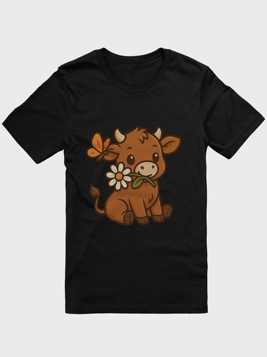 "Cute Baby Cow with Daisy and Butterfly" product image (6)