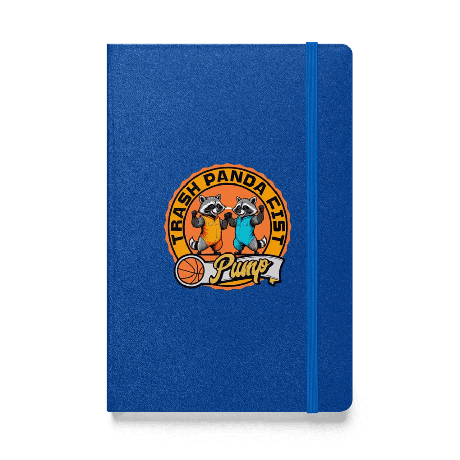 Trash Panda Fist Pump Basketball Hardcover Notebook product image (1)