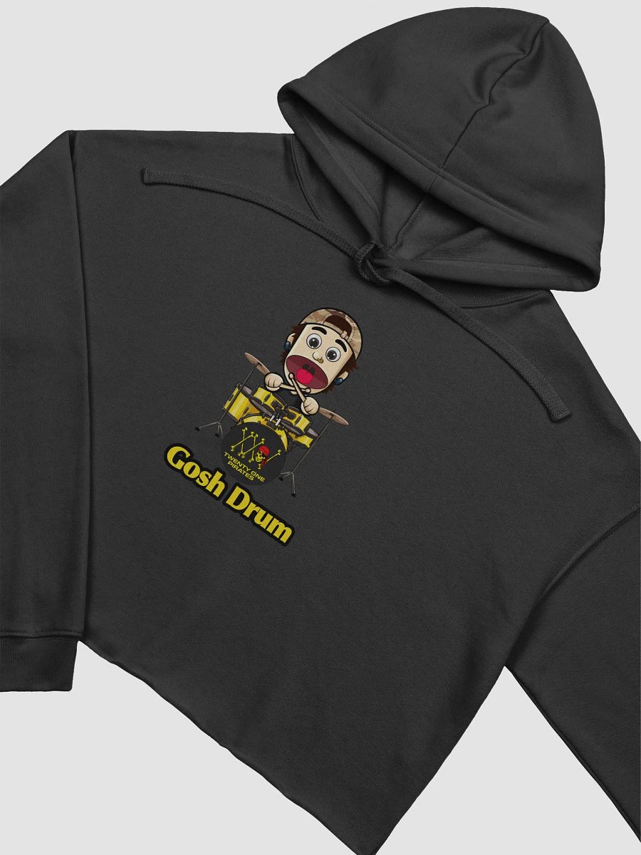 Gosh Drum Fleece Crop Hoodie product image (9)