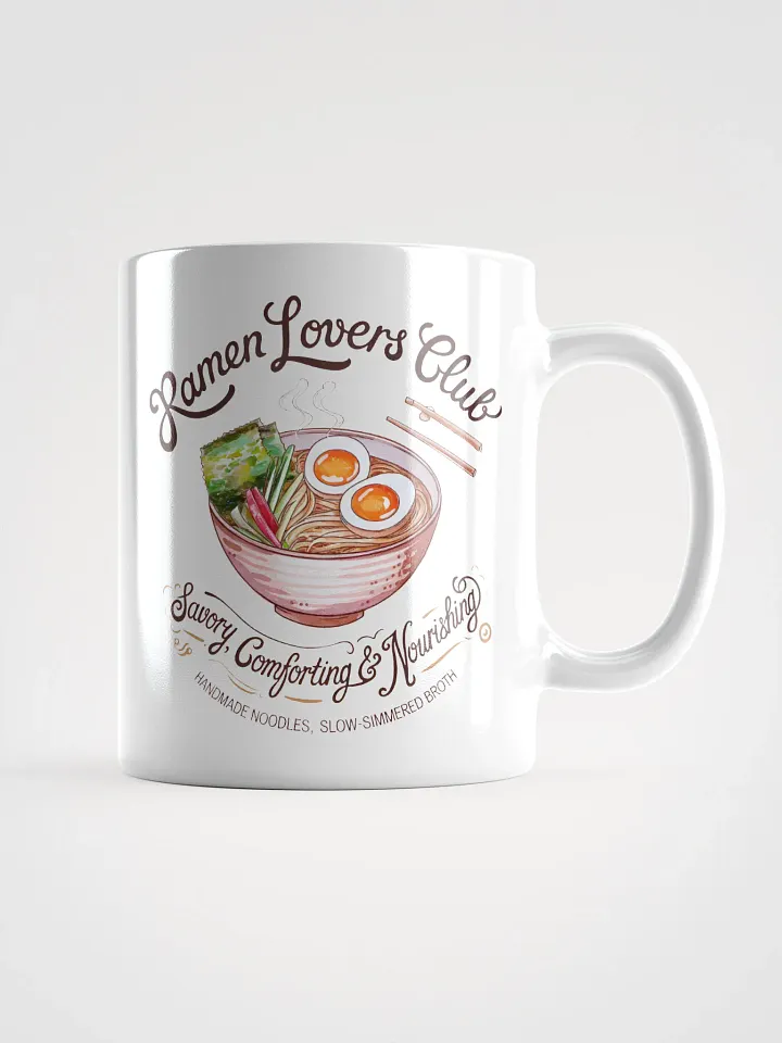 Ramen Lovers Club White Glossy Mug product image (2)