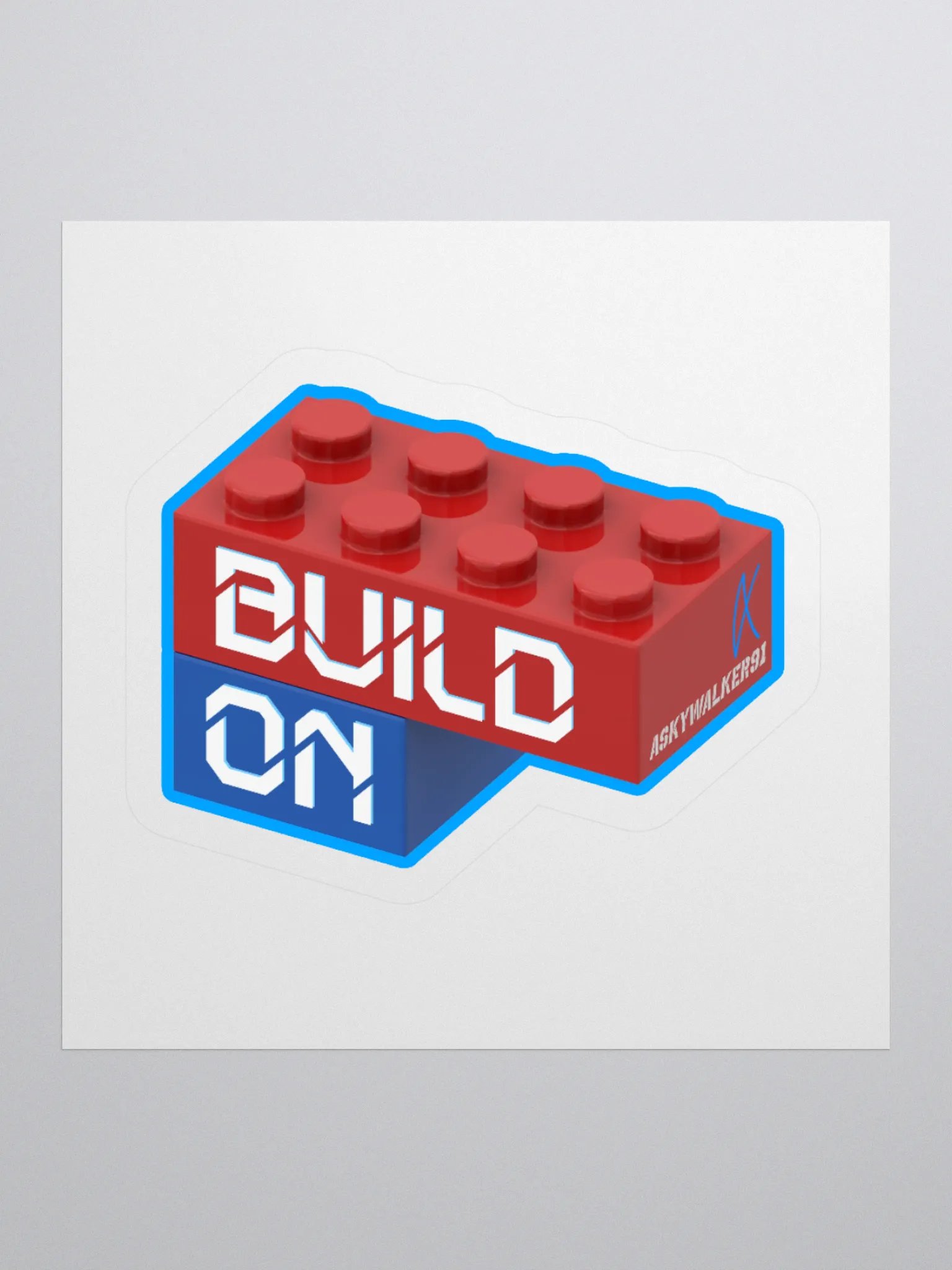 'Build On' Sticker product image (1)