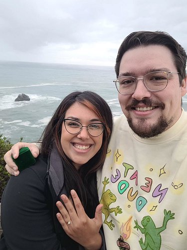 10-13-2017 💜 10-13-2025 💍
I asked her out on Friday the 13th
Who knew I would get so lucky
She said yes btw