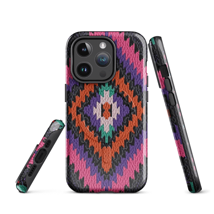 Vibrant Zigzag iPhone® Case product image (2)
