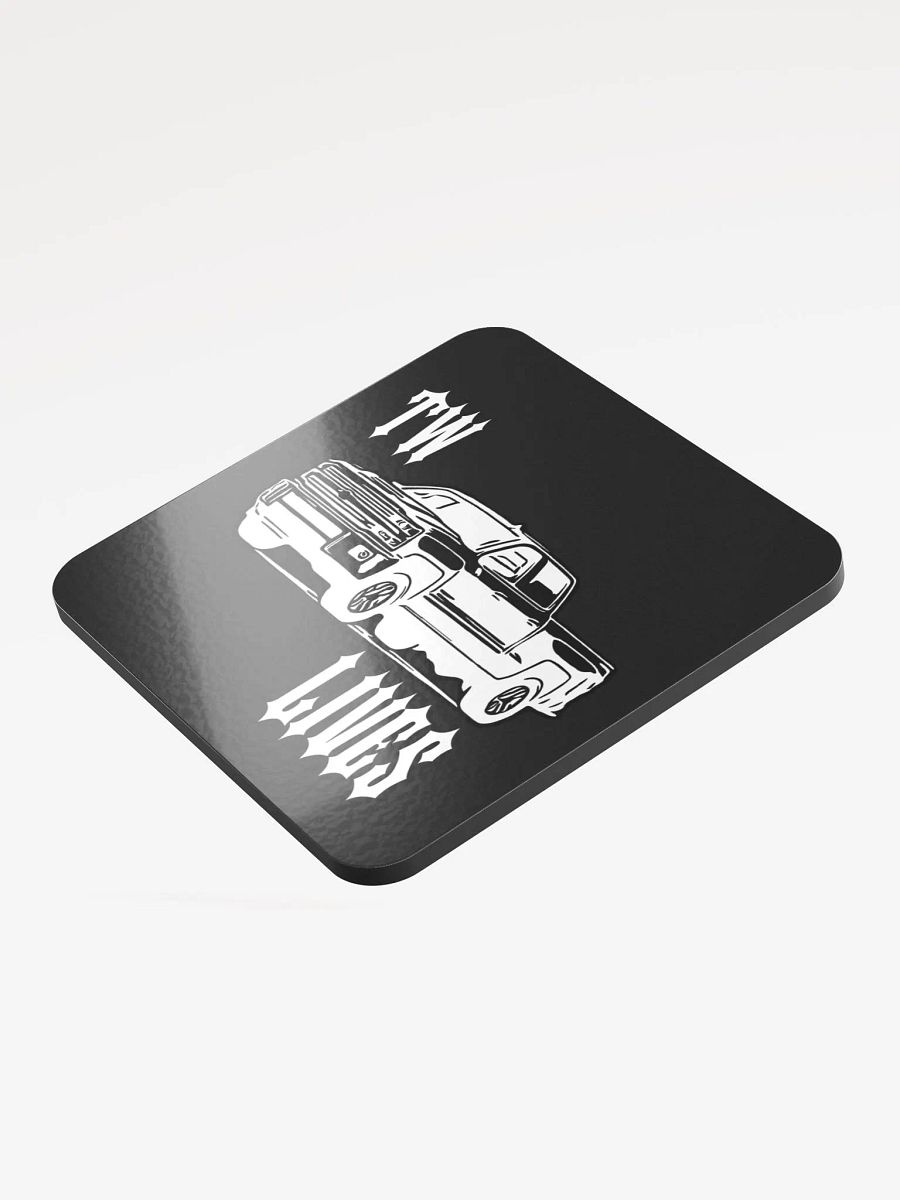 Retro Truck Lives Glossed Coaster product image (3)