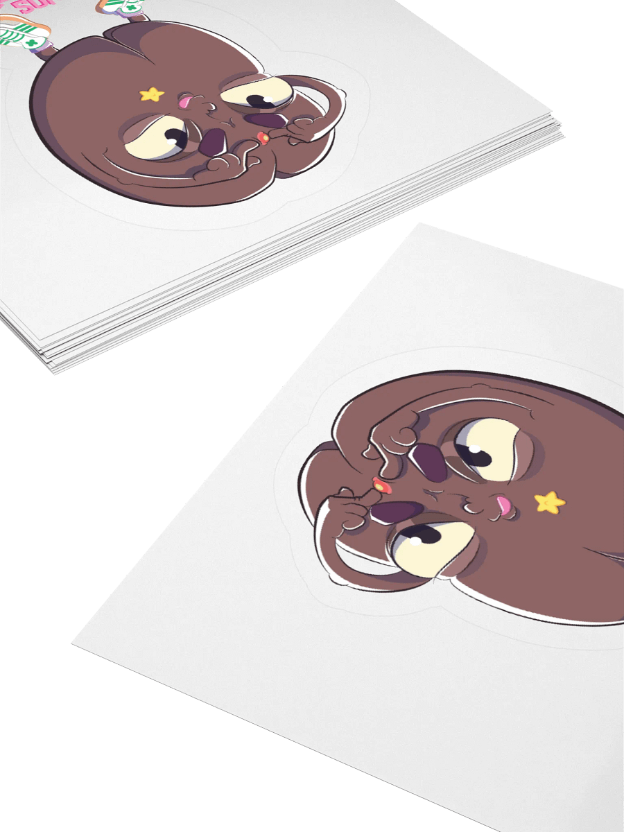 Granos de Café - Sticker (Kiss Cut) product image (4)