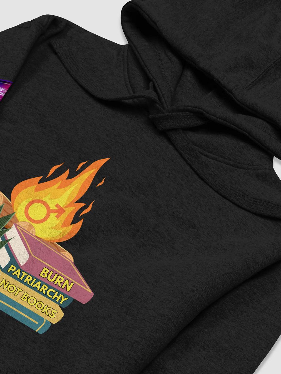 Burn Patriarchy Not Books - Hoodie product image (3)