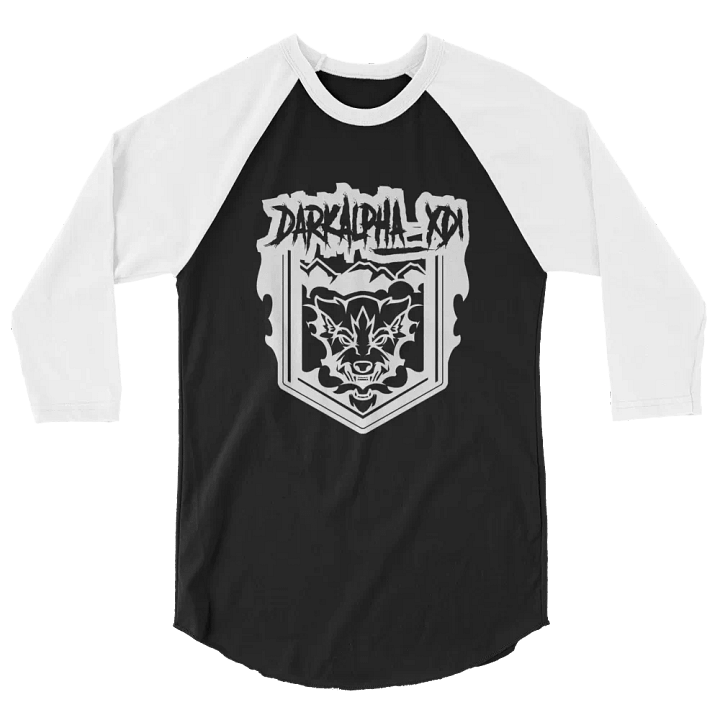 DarkAlpha Logo, Baseball T product image (2)